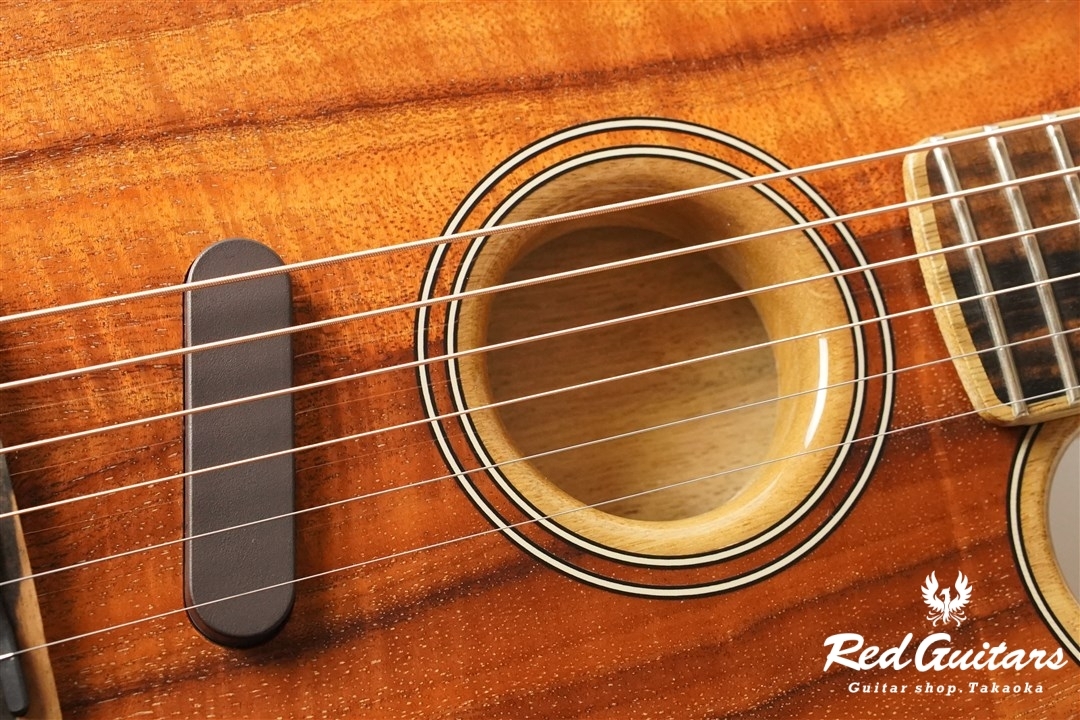 Fender American Acoustasonic Telecaster Exotic Koa | Red Guitars